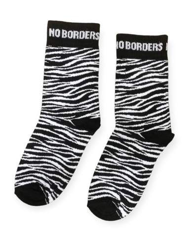 Zebra - No Borders - Socken - Animal Print - @ No Borders