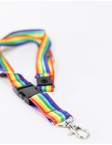 Pride / Rainbow - Schlüsselband - @ No Borders