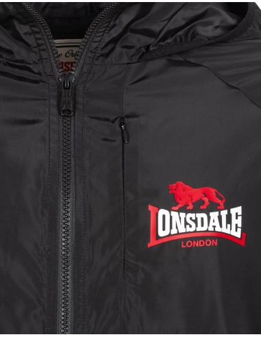 Lonsdale - Windbreaker - Glengolly - Black - @ No Borders