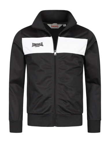 Lonsdale - Track Jacket - Alnwick - Black/White - @ No Borders