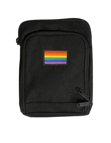 Pride / Rainbow - No Borders - Schultertasche - Black - @ No Borders