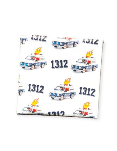 1312 - Feuerkutsche - Geschenkpapier - @ No Borders