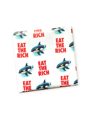 Eat the Rich - Wrapping Paper - @ No Borders