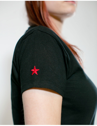 Mob Action Classic - T-Shirt fitted - Black/Red - @ No Borders