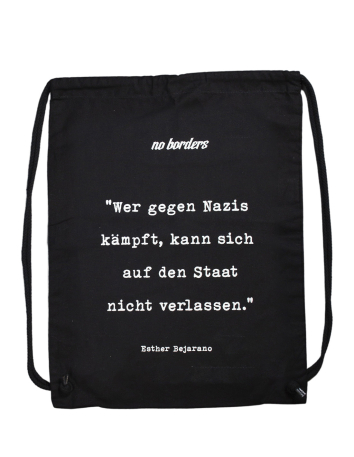 Kein Mensch ist illegal - No Borders - Sweater - Black/Dark Grey - @ No Borders