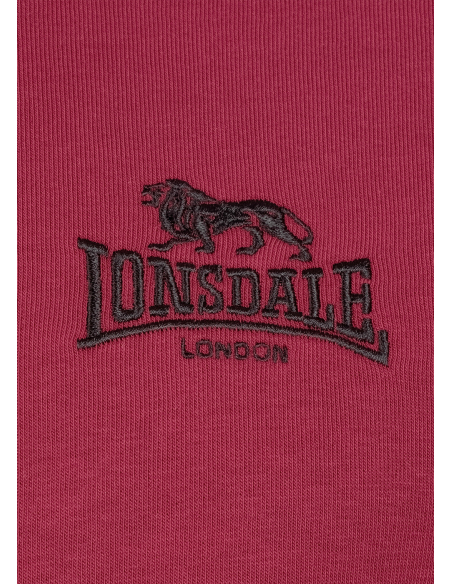 Lonsdale - Hoodie - Talmine - Oxblood