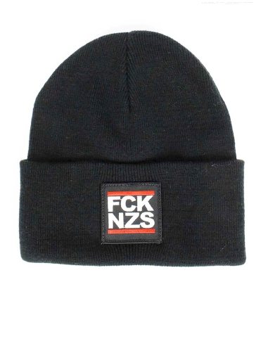 FCK NZS - True Rebel - Winter Hat - Black - @ No Borders