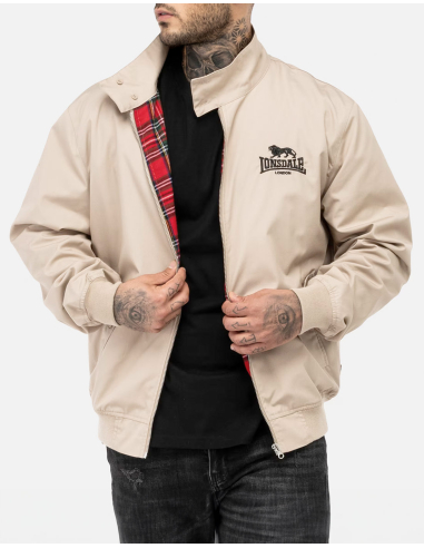 Lonsdale - Jacke - Classic Harrington - Beige - @ No Borders
