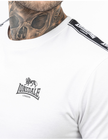 Lonsdale - T-Shirt - Brindister - White - @ No Borders