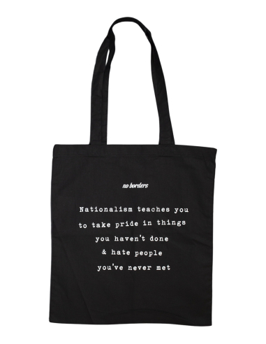 Nationalism Sucks - Tote Bag - @ No Borders
