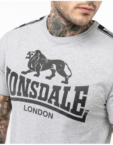 Lonsdale - T-Shirt - Stour - Grey - @ No Borders