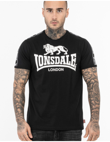 Lonsdale - T-Shirt - Classic - Black - @ No Borders