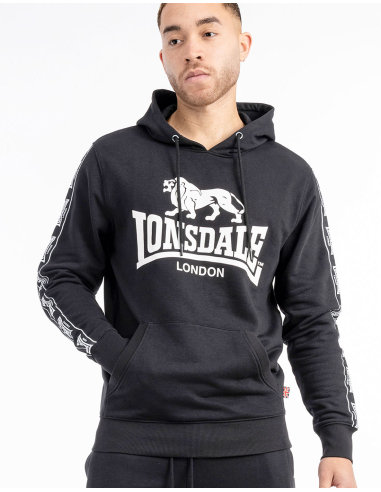 Lonsdale - Hoodie - Scousburgh - Black - @ No Borders