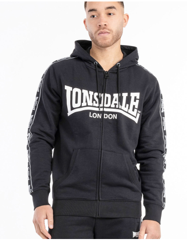 Lonsdale - Zipper - Bigton - Black - @ No Borders