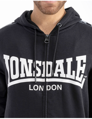 Lonsdale - Zipper - Bigton - Black - @ No Borders