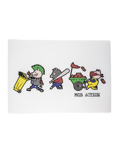 Riot Pigs - Poster - @ No Borders