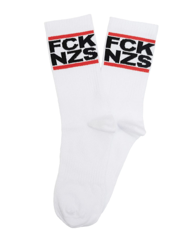 Sixblox - FCK NZS - Socken - Classic - White - @ No Borders