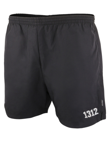 1312 - Socken - Sticklogo - Schwarz - @ No Borders