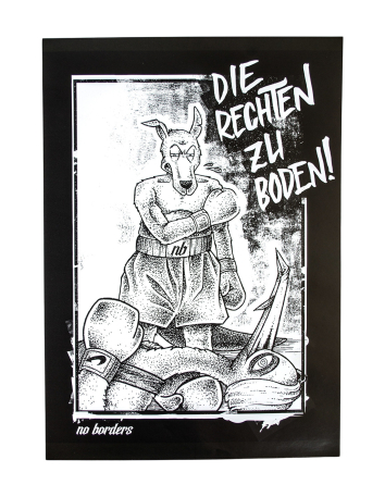 Kein Mensch ist illegal - Wintermütze - Mustard - @ No Borders