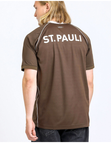 St. Pauli - Trikot - 2024/25 - Retro Longsleeve - Beige/Brown - @ No Borders