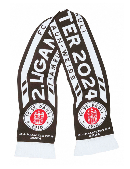 St. Pauli - Schal - 2. Ligameister 2024 - Brown St. Pauli - Schal - 2. Ligameister 2024 - Brown