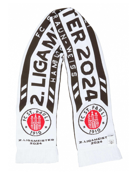 St. Pauli - Schal - 2. Ligameister 2024 - Brown St. Pauli - Schal - 2. Ligameister 2024 - Brown
