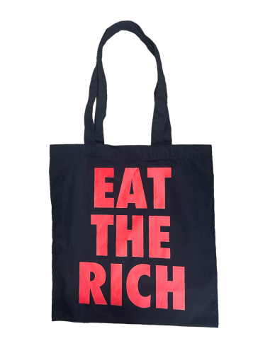 Eat The Rich - Tote Bag - Black - @ No Borders