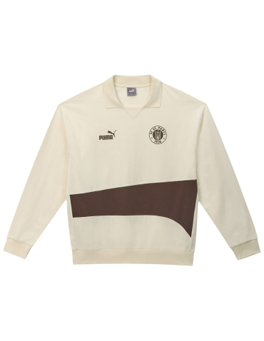 St. Pauli - Sweater - Football Culture - Beige - @ No Borders