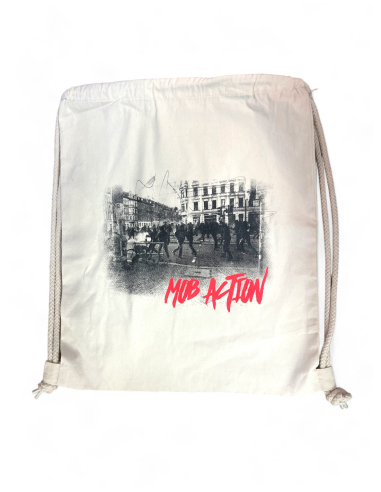 Mob Action Riots - Gymsac - White - @ No Borders