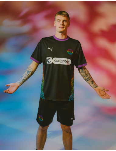 St. Pauli - Jersey - 2024/25 - Three - Black/Rainbow - @ No Borders