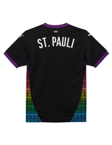 St. Pauli - Jersey - 2024/25 - Three - Black/Rainbow - @ No Borders