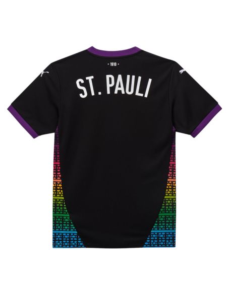 St. Pauli - Trikot - 2024/25 - Three - Black/Rainbow St. Pauli - Trikot - 2024/25 - Three - Black/Rainbow