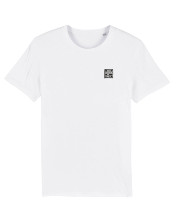 Kein Mensch ist illegal - No Borders - T-Shirt - Pocket Print - Black - @ No Borders