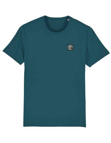Kein Mensch ist illegal - No Borders - T-Shirt - Green - @ No Borders