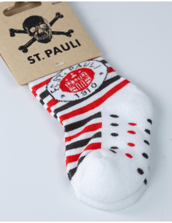 Kein Fußball den Faschisten - No Borders - Socken - White - @ No Borders