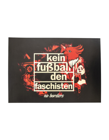 Kein Mensch ist illegal - Button - @ No Borders