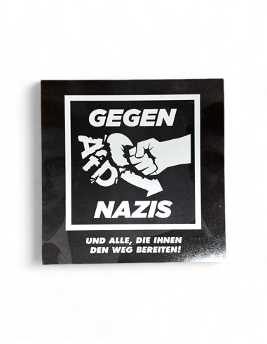Gegen AFD Nazis - Sticker - @ No Borders