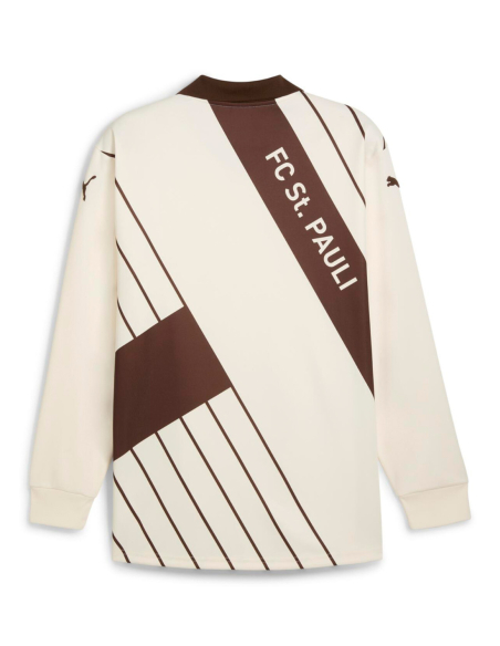 St. Pauli - Trikot - 2024/25 - Retro Longsleeve - brown