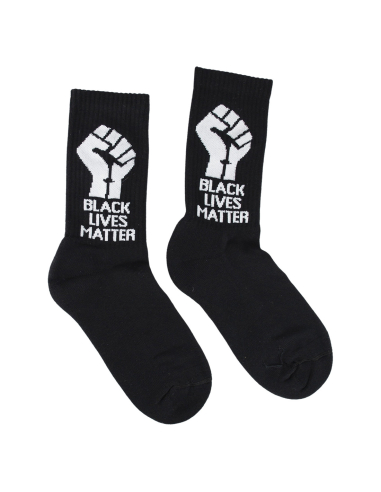 Black Lives Matter - No Borders - Socken - Black - @ No Borders