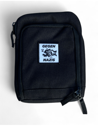 Gegen Nazis - Schultertasche - Schwarz - @ No Borders