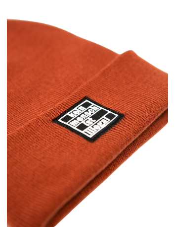 Kein Mensch ist illegal - No Borders - Beanie - Patch - Bottle Green - @ No Borders