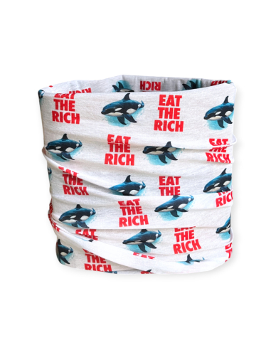 Schlauchschal - Eat The Rich - No Borders - @ No Borders