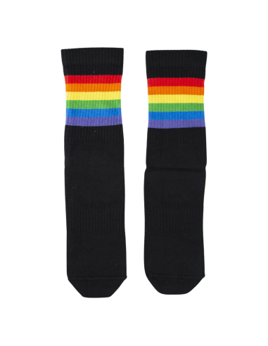 Pride / Rainbow - Sixblox - Socks - Black - @ No Borders