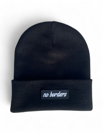 1312 - Weihnachtsbaumkugel - Schwarz - @ No Borders