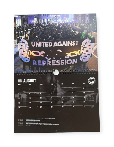 Antifa - SOLI Kalender 2025 - @ No Borders