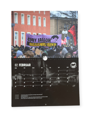 Antifa - SOLI Kalender 2025 - @ No Borders