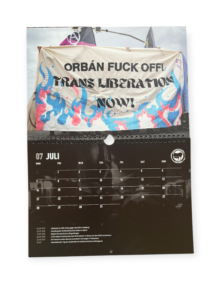 Antifa - SOLI Kalender 2025