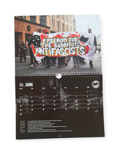Antifa - SOLI Kalender 2025 - @ No Borders