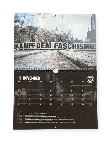 Antifa - SOLI Kalender 2025 - @ No Borders