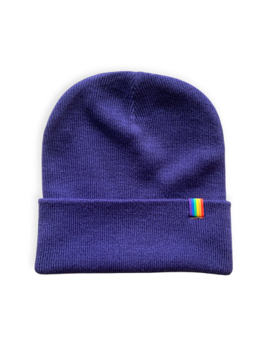 Pride / Rainbow Flag - Wintermütze - Lila - @ No Borders